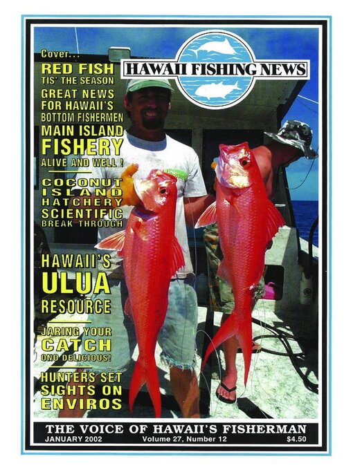 Title details for Hawaii Fishing News by Hawaii Fishing News, LLC - Wait list
